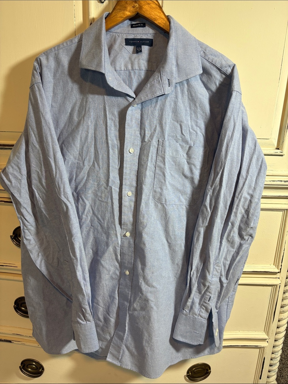 Tommy Hilfiger Light Blue Dress Shirt - Classic Button-Up